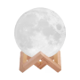 Velador Luna NETMAK - MOON, LED - RGB Netmak | AxA