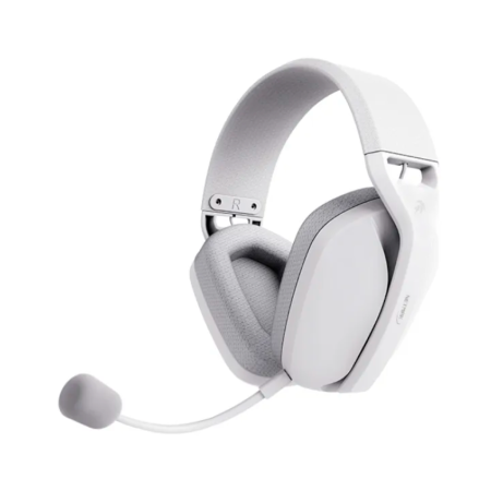 Auricular Gamer NETMAK N35 - Inalámbrico, Tri-modo, Blanco