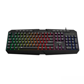 Teclado Gamer X402 - NETMAK, Retroiluminado USB Multimedia