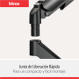Soporte de monitor de resorte articulado BBOX - BBX00008