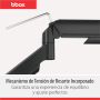 Soporte de monitor de resorte articulado BBOX - BBX00008