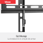 Soporte TV-Fijo I- 32“ a 55“ BBOX -  BBX00013 Soporta 35KG (sf2)