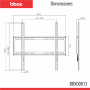 Soporte TV-Fijo I- 32“ a 55“ BBOX -  BBX00013 Soporta 35KG (sf2)