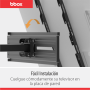 Soporte p/TV Brazo Doble X 2 de 32" a 70" BBOX - BBX00014