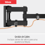 Soporte p/TV Brazo Doble X 2 de 32" a 70" BBOX - BBX00014