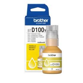 Tinta original BROTHER BTD100Y - Yelow