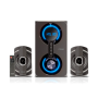 Parlantes 2.1 Noga VANGUARD - Bluetooth - 4.000PMPO - Luces