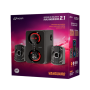 Parlantes 2.1 Noga VANGUARD - Bluetooth - 4.000PMPO - Luces