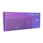 Teclado + TouchPad inalámbrico NOGA - NKB-Q80 Violeta- Dual