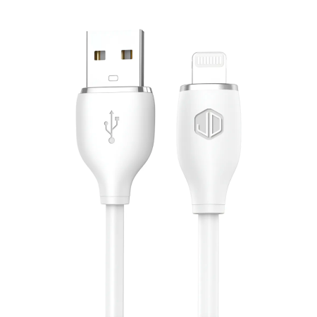Cable USB A-M a Lightning "JD" Fast Charge 2,4A (D-23) -W