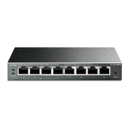 Switch TP-LINK TL-SG108PE 8 puertos con 4 puertos PoE