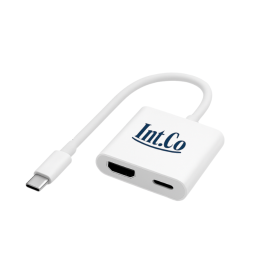 HUB 4en1 USB-C a HDMI 4k / USB 3.0 / USB-C / VGA 1080p (
