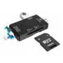 Lector de Tarjetas Micro SD, *Premium*  -  USB 2.0 / USB Type C