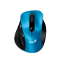 Mouse Genius Ergo 9000S -  Inalámbrico BT , Silent - Azul