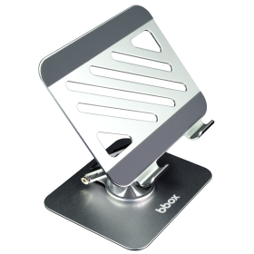 Soporte p/ Tablet Bbox - Aluminio, rota 360º - BBX00007
