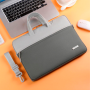 Maletín NM-ML1-S para notebook de hasta 15,6" - NETMAK - GRIS