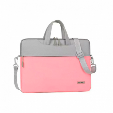 Maletín NM-ML1-R para notebook de hasta 15,6" - NETMAK - ROSA
