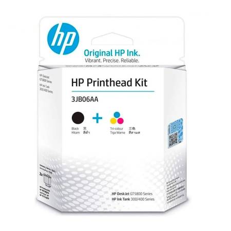 Cabezal original HP Negro + Color 3JB06AA