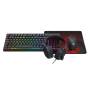 COMBO REDRAGON S147 4 EN 1 BLACK (MOUSE + TECLADO + AURICULAR)