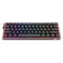 TECLADO REDRAGON FIZZ PRO K616-RGB 60% WIRELESS ESPAÑOL NEGRO