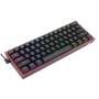 TECLADO REDRAGON FIZZ PRO K616-RGB 60% WIRELESS ESPAÑOL NEGRO
