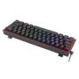 TECLADO REDRAGON FIZZ PRO K616-RGB 60% WIRELESS ESPAÑOL NEGRO