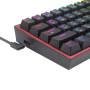 TECLADO REDRAGON FIZZ PRO K616-RGB 60% WIRELESS ESPAÑOL NEGRO