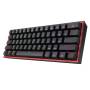 TECLADO REDRAGON FIZZ PRO K616-RGB 60% WIRELESS ESPAÑOL NEGRO