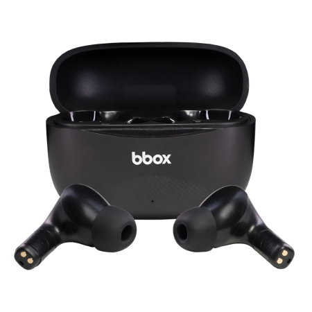 Auriculares BT Inalámbricos "EAR BOX" - negros