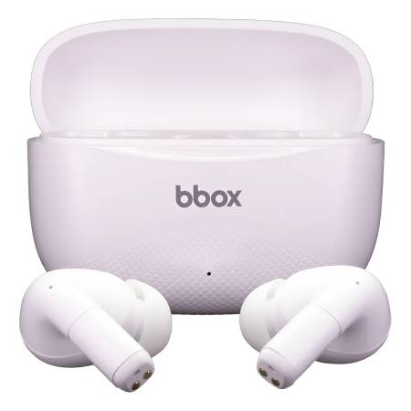 Auriculares BT Inalámbricos "EAR BOX" - blancos