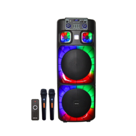 Parlante 12" x 2 Karaoke *NONSTOP* , NETMAK C/Mic y