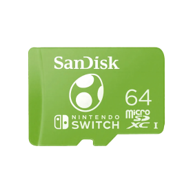 Tarjeta Micro SD XC 64GB p/Nintendo Switch SanDisk