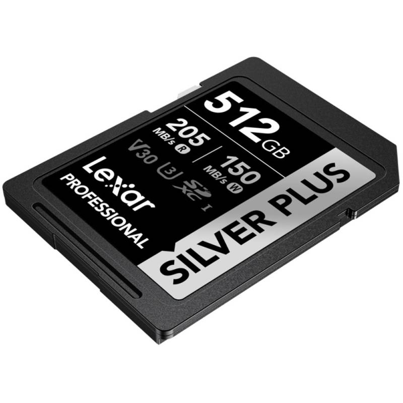 Silver Plus Tarjeta de memoria *SD* 512GB Lexar - Silver Plus - Professional
