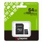Tarjeta microSD Canvas Select Plus, 64gb Kingston