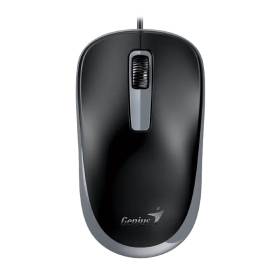 Mouse Genius DX-125S // SILENT Optical mouse Black Genius
