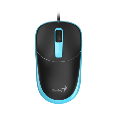 Mouse Genius DX-123 // Clasic Optical mouse Blue Genius