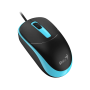 Mouse Genius DX-123 // Clasic Optical mouse Blue Genius