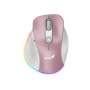 Mouse Genius Ergo 9000S Pro - Inalámbrico BT , Mini, Silent