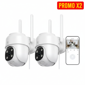 *PROMO X 2* IP Cam "JD" Domo EXTERIOR 360 Robótica JD | AxA