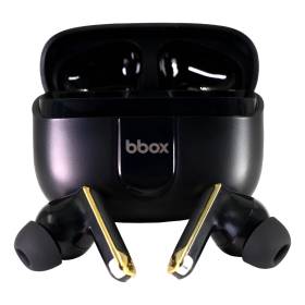 Auriculares BT Inalámbricos "EAR BOX PRO" - HI-FI, negros