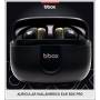 Auriculares BT Inalámbricos "EAR BOX PRO" - HI-FI, negros