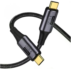 Cable USB 3.2 Thunderbolt Gen 3x2 "Tipo C 4" mallado