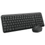 Teclado y Mouse Logitech MK250 Multimedia Inalámbrico