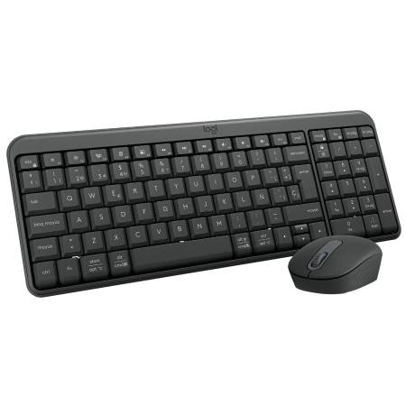 Teclado y Mouse Logitech MK250 Multimedia Inalámbrico