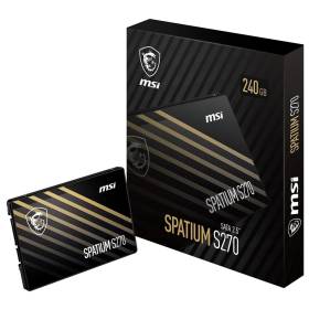 Disco Estado Sólido SSD 480GB MSI Spatium S270 2.5" SATA III