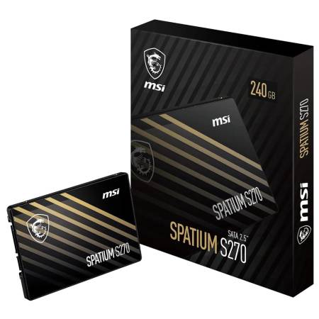 Disco Estado Sólido SSD 480GB MSI Spatium S270 2.5" SATA III