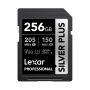 Tarjeta de memoria *SD* 256GB Lexar - Silver Plus - Professional