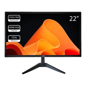Monitor 22" LETOS- HDMI, VGA (1920x1080 - 75Hz) LE-M022