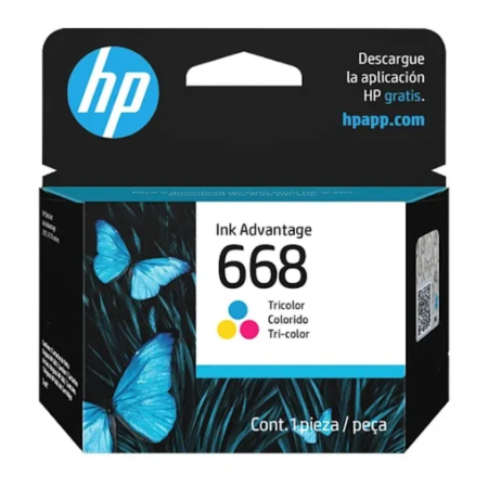 HP 668 Original Ink Cartridge Color (7FP36VL)