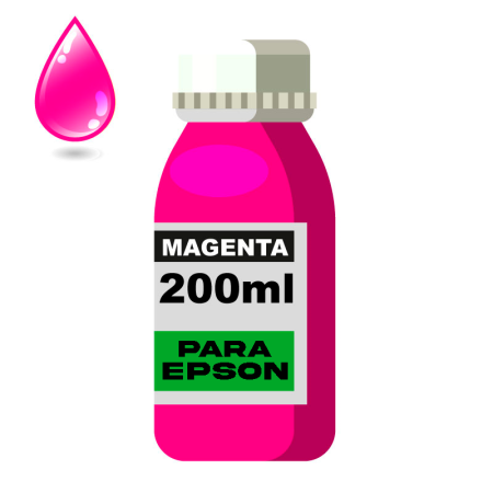 Tinta PARA EPSON x 200ML Magenta